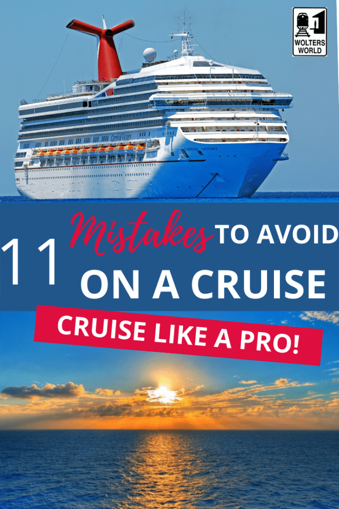 what not to do on a cruise